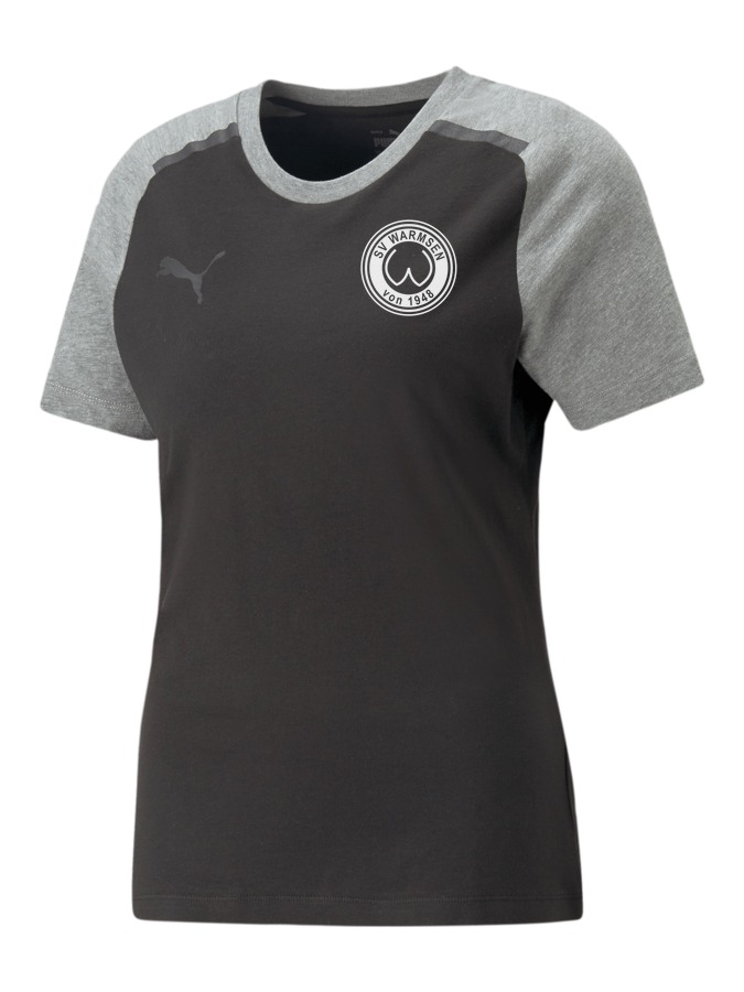 PUMA teamCUP Casuals T-Shirt Damen