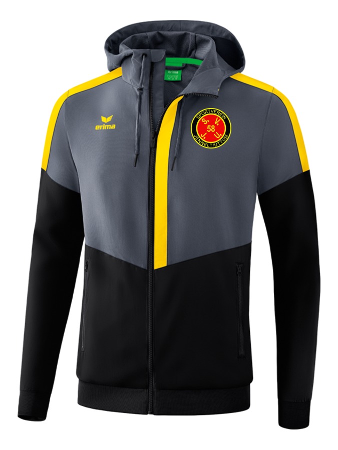 Erima Squad Tracktop Jacke mit Kapuze