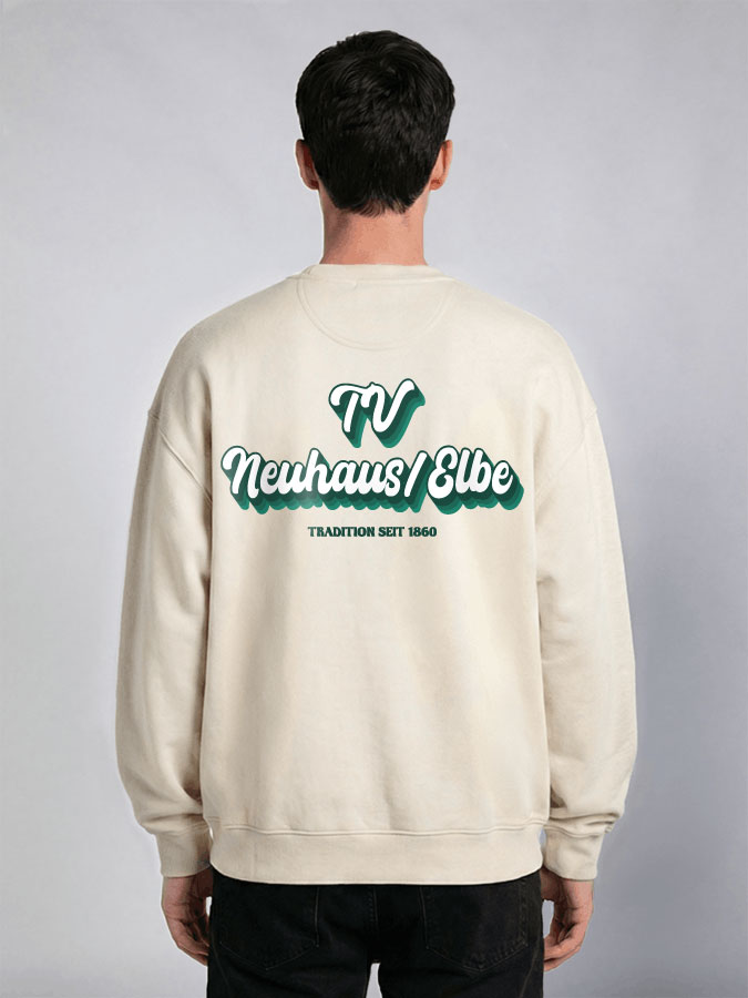 Oversized Sweater Vintage Herren