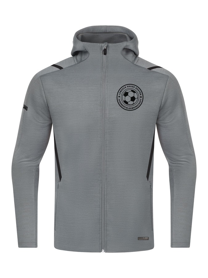 Jako Freizeitjacke Challenge mit Kapuze