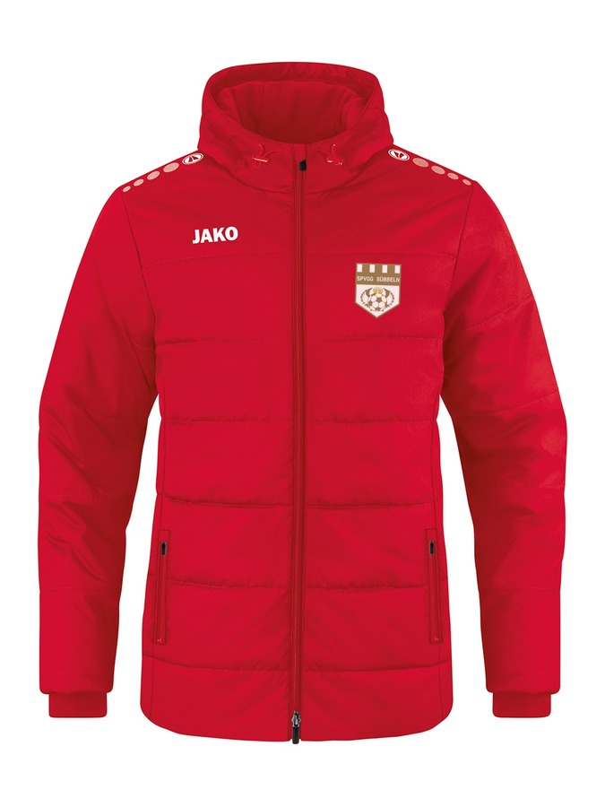 Jako Coachjacke Team mit Kapuze