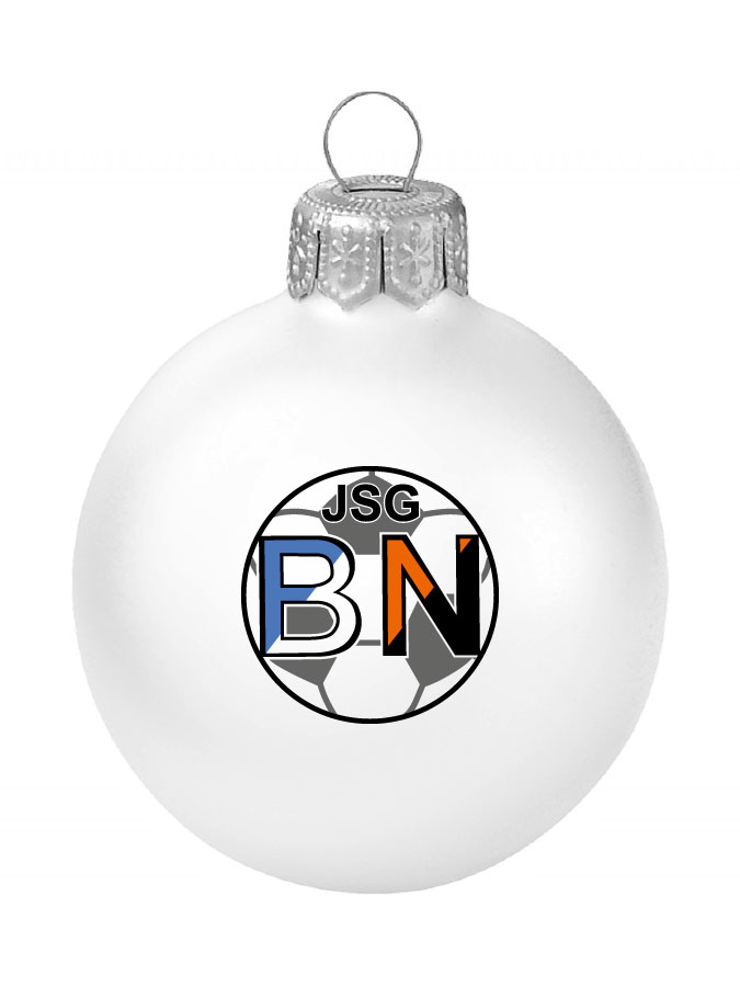 Weihnachtskugel Logo 8cm