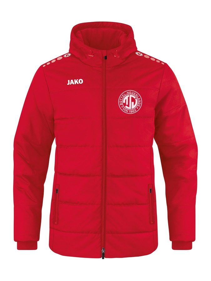 Jako Coachjacke Team mit Kapuze