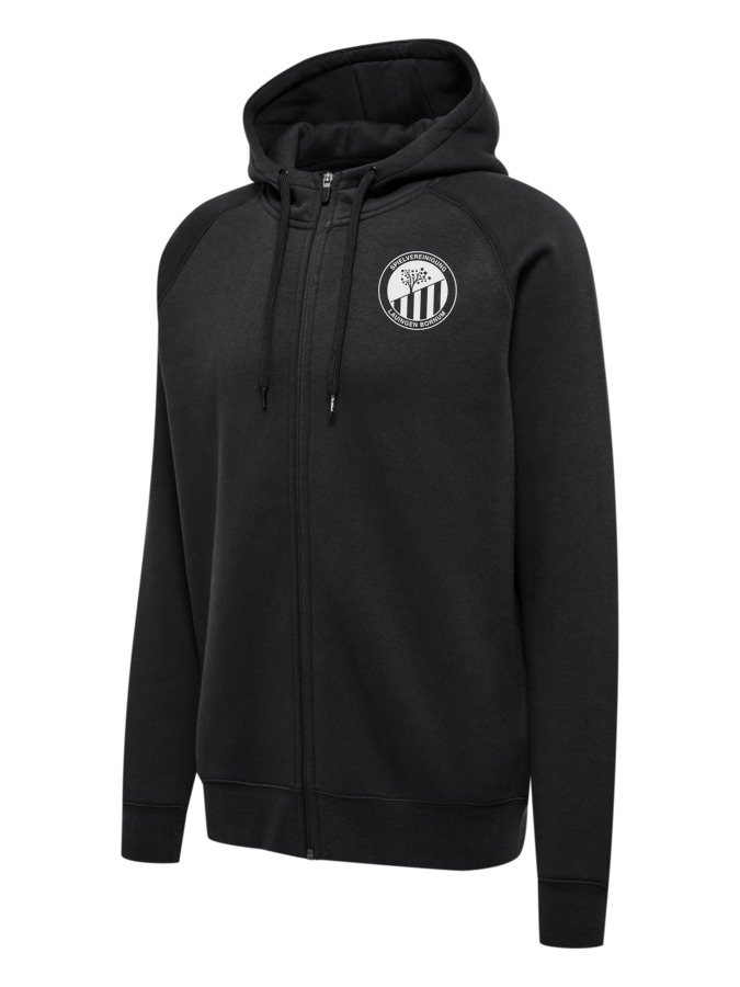 Hummel Red Heavy Zip Hoodie
