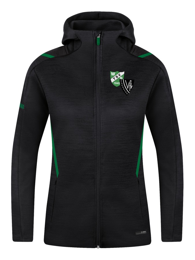 Jako Freizeitjacke Challenge mit Kapuze Damen