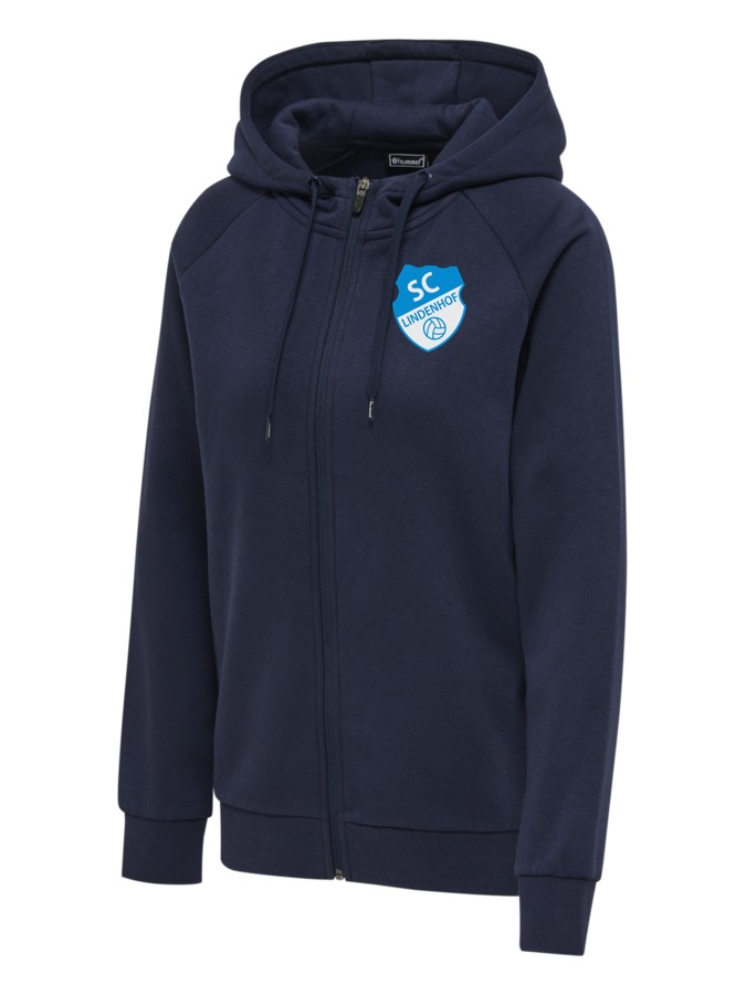 Hummel Red Classic Zip Hoodie Damen