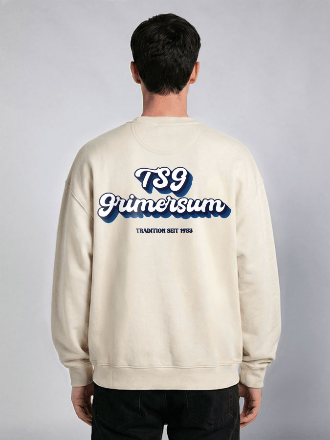 Oversized Sweater Vintage Herren