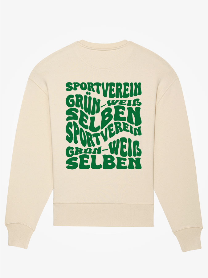 Oversized Sweater Wavy Herren