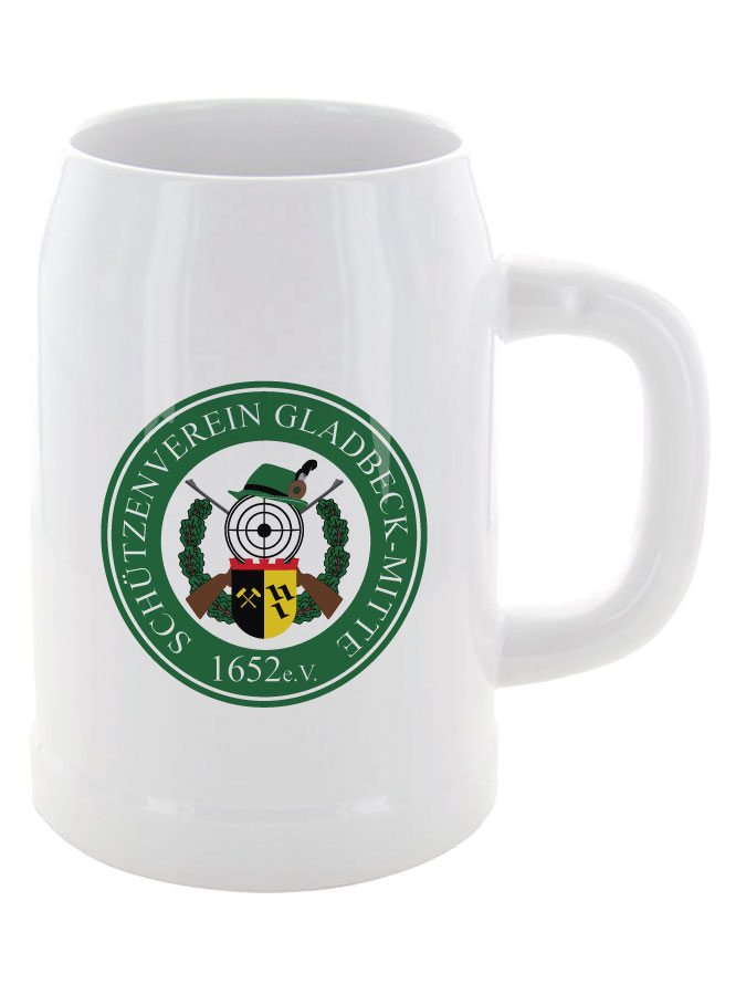 Bierkrug 0,5l Logo