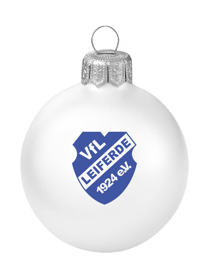 Weihnachtskugel Logo 8cm
