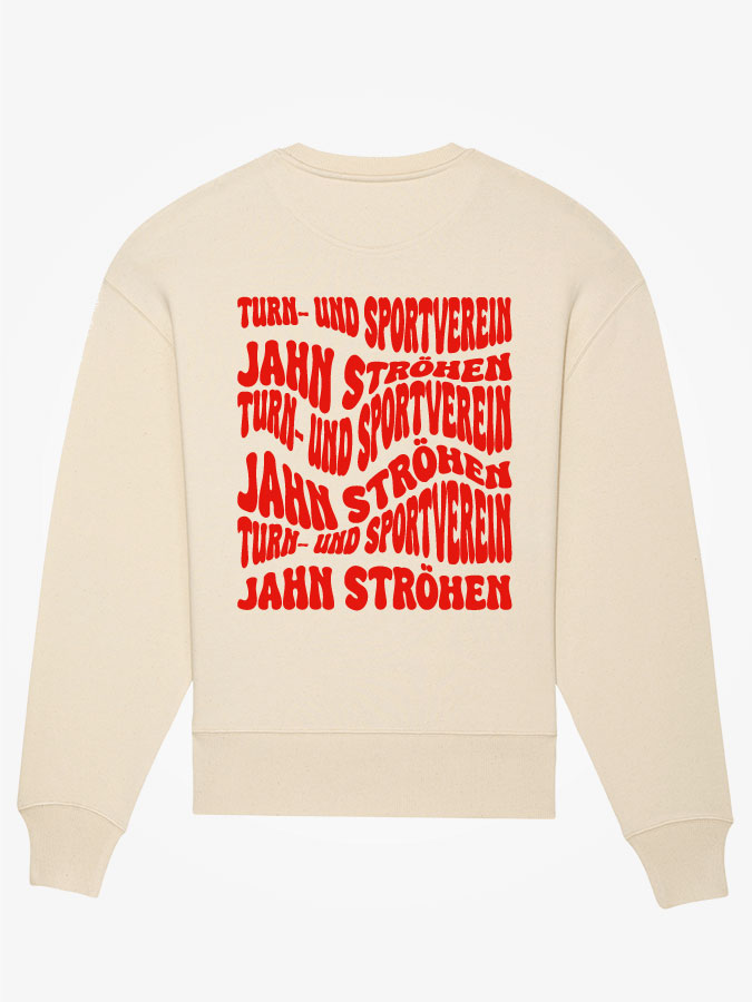 Sweatshirt Oversized Wavy Herren