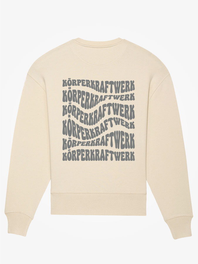 Oversized Sweater Wavy Herren