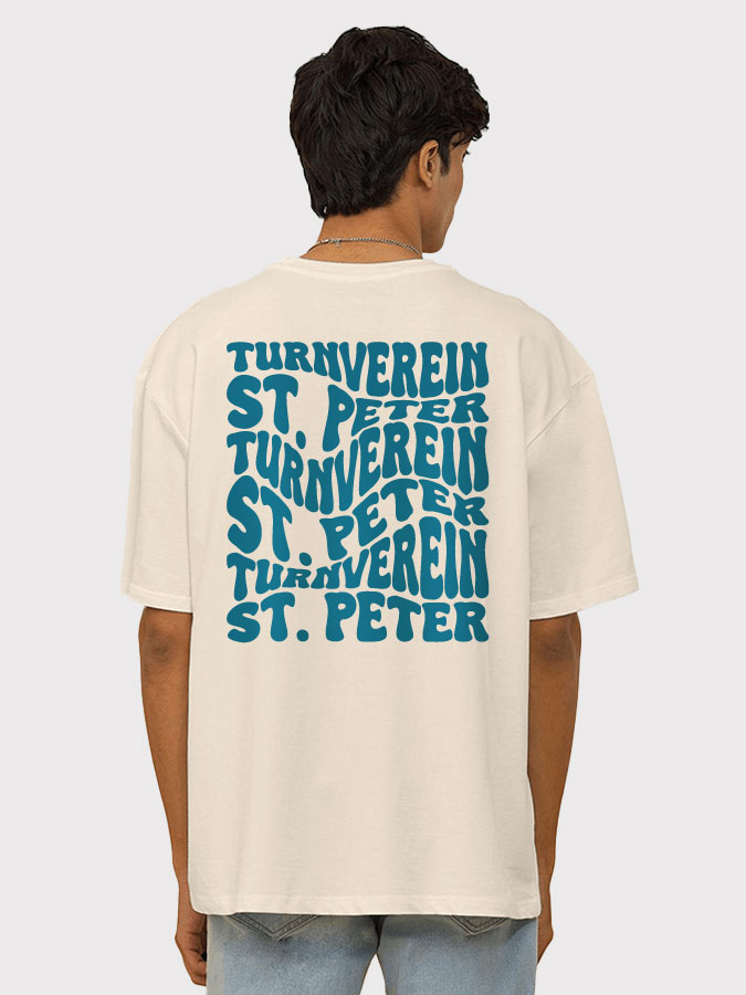 Oversized Shirt Wavy Herren