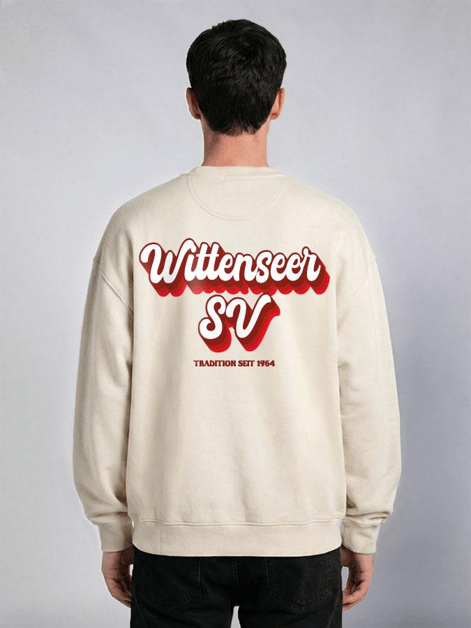 Oversized Sweater Vintage Herren