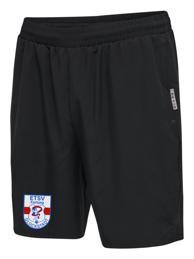 Hummel Move Grid Woven Shorts