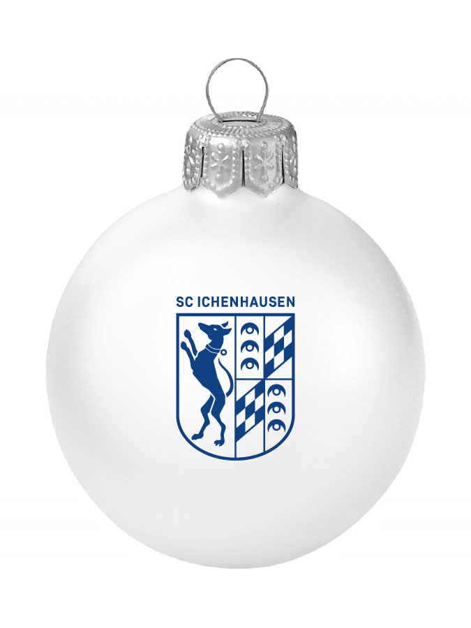 Weihnachtskugel Logo 8cm