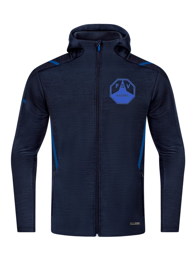 Jako Freizeitjacke Challenge mit Kapuze