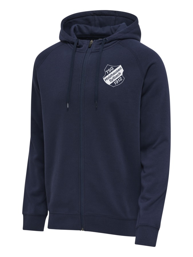 Hummel Red Classic Zip Hoodie