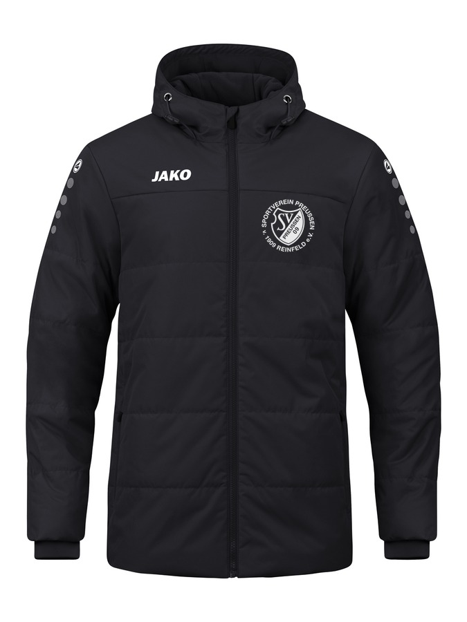 Jako Coachjacke Team mit Kapuze