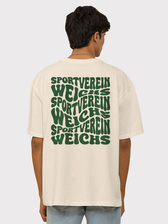 Oversized Shirt Wavy Herren