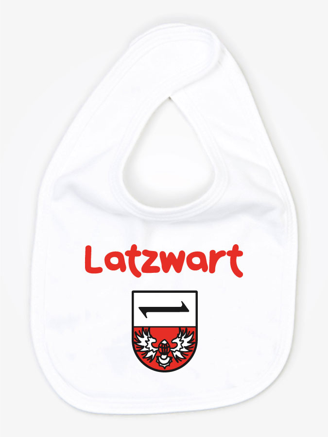 Babylätzchen Latzwart