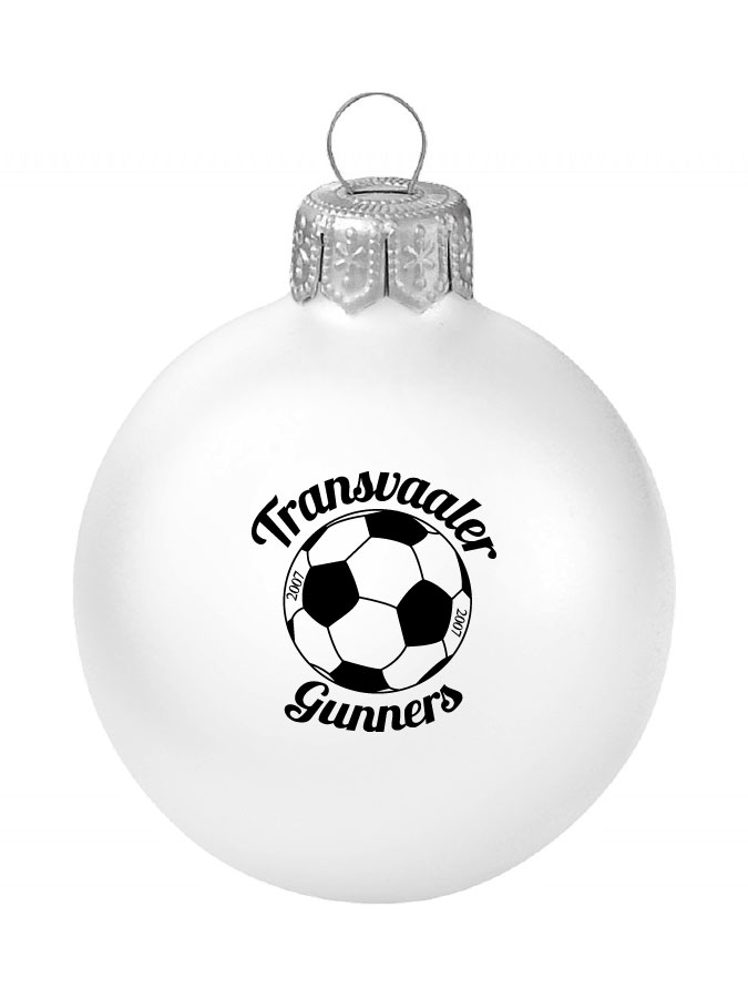 Weihnachtskugel Logo 8cm