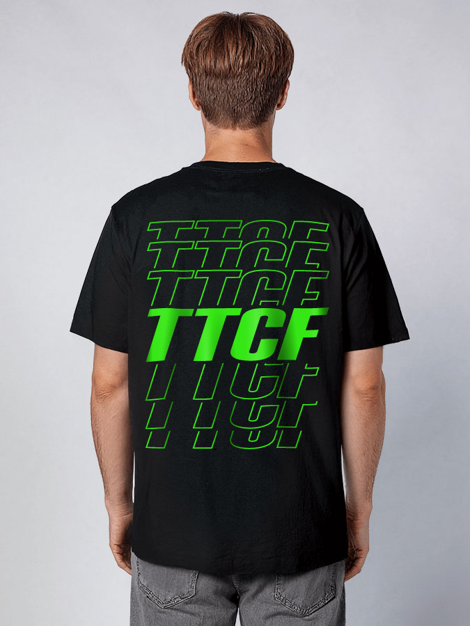 Oversized Shirt Neon Herren