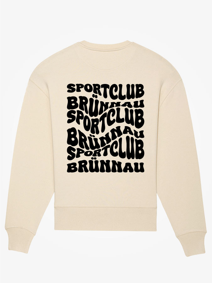 Sweatshirt Oversized Wavy Herren