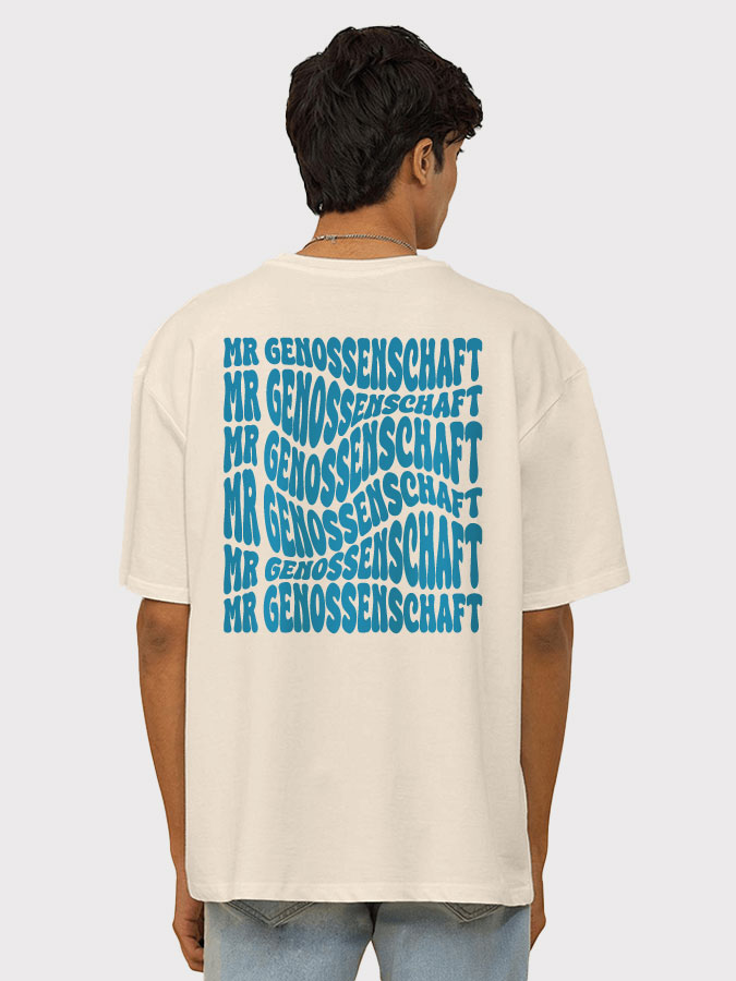 Oversized Shirt Wavy Herren