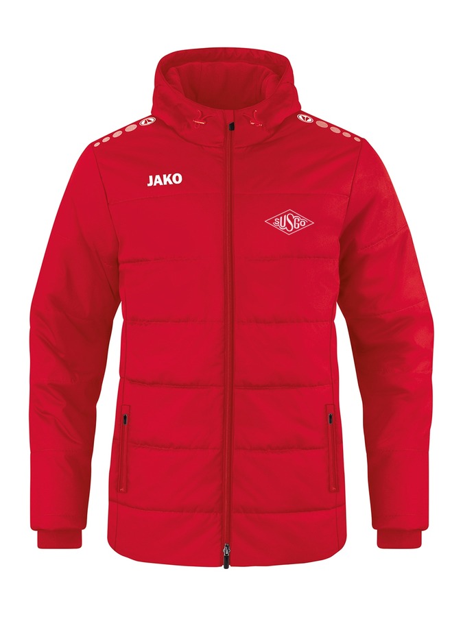 Jako Coachjacke Team mit Kapuze