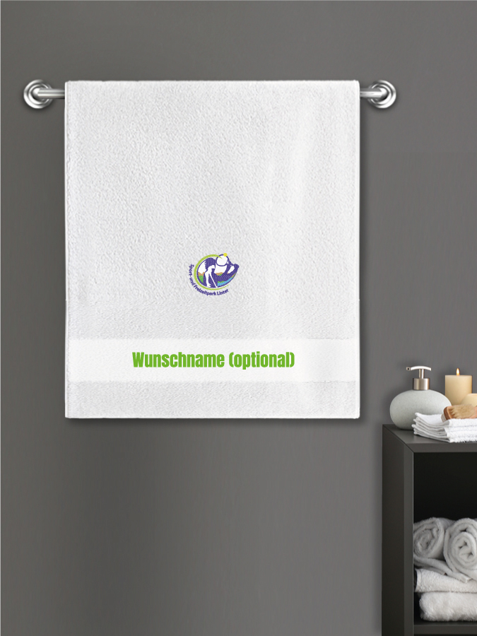 Badehandtuch Team Sticklogo