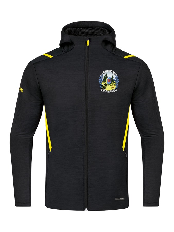 Jako Freizeitjacke Challenge mit Kapuze