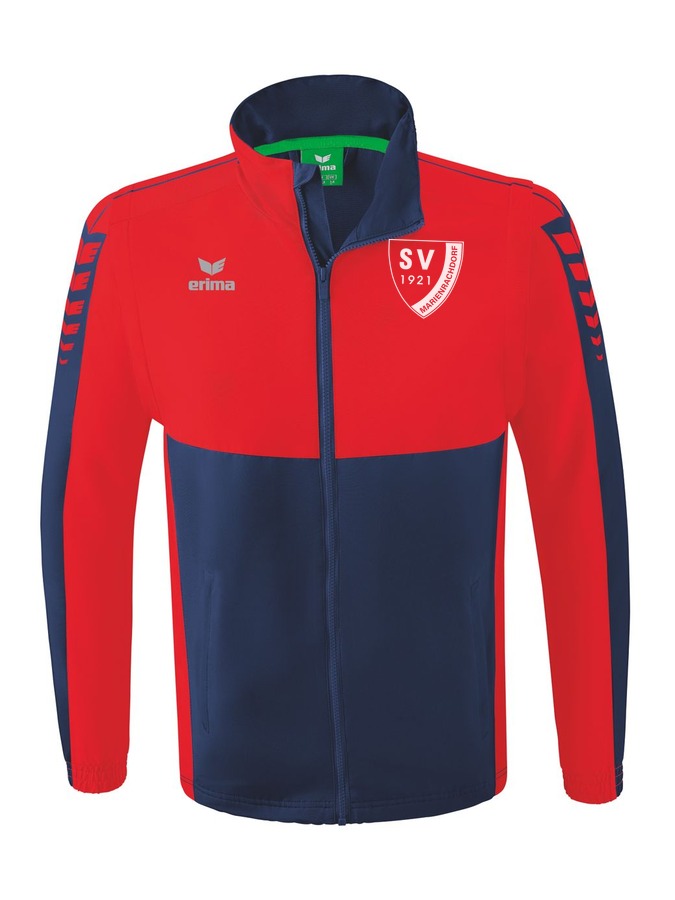 Navy-Rot-Weiß