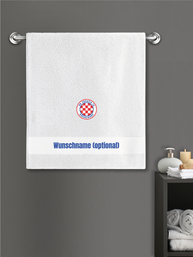 Badehandtuch Team Sticklogo