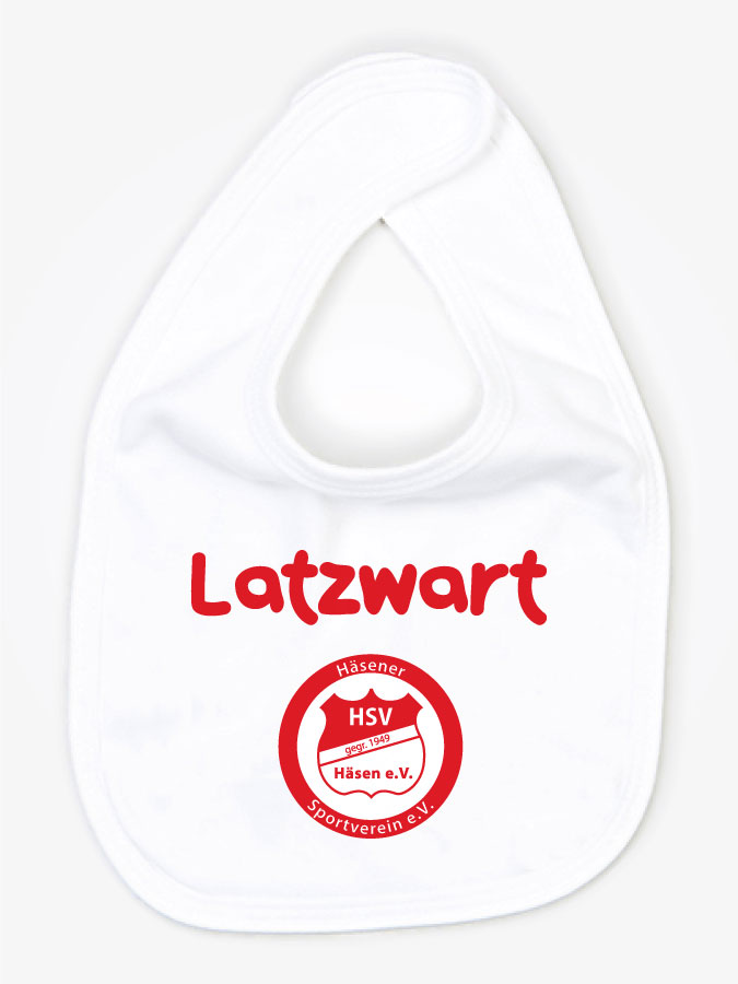 Babylätzchen Latzwart