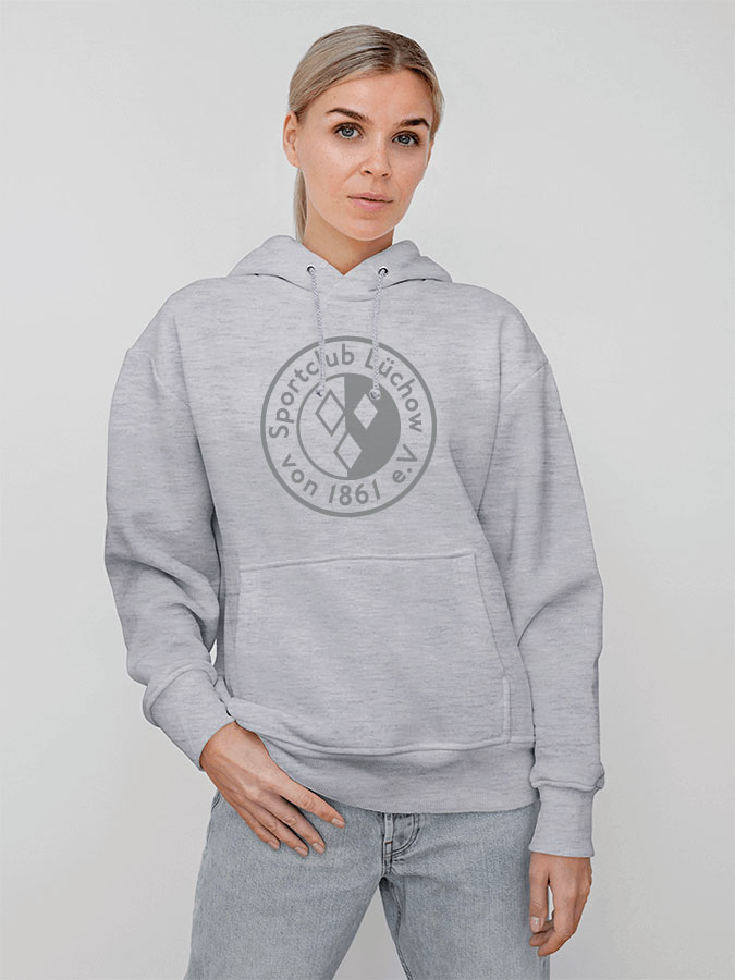Hoodie All Grey Damen