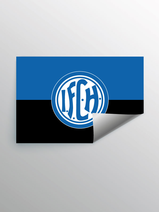 Aufkleber DIN A7 Logo