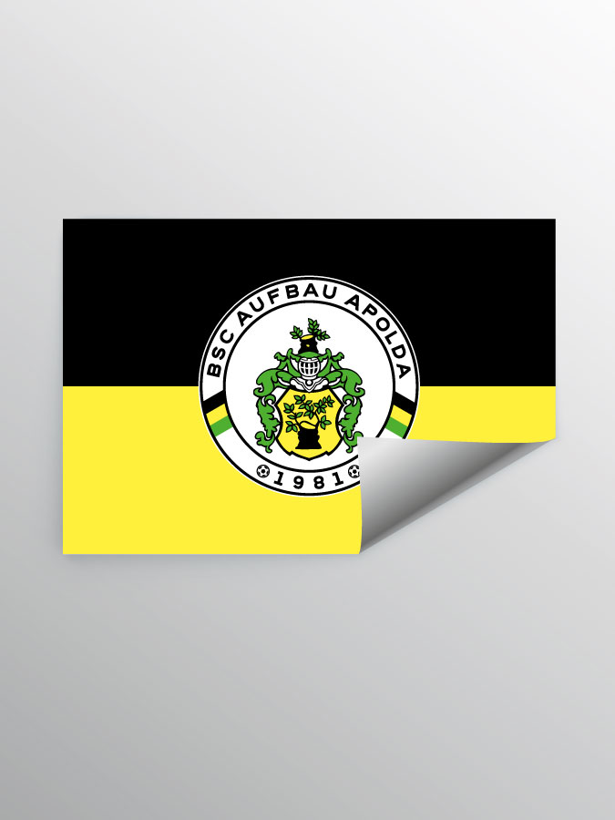 Aufkleber DIN A7 Logo