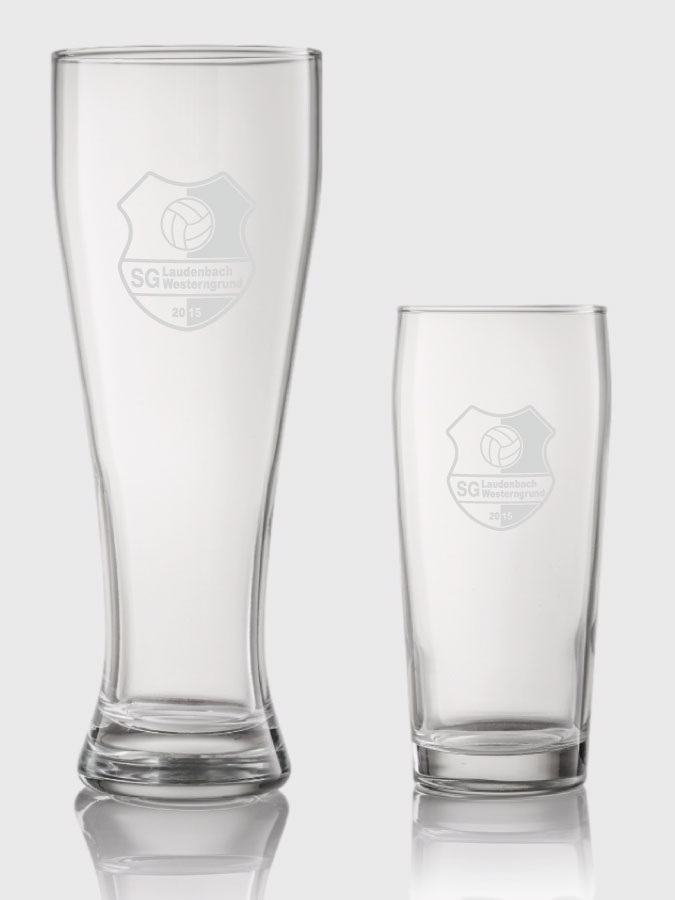 Biergläser Gravur