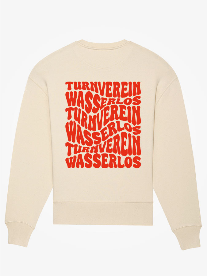 Oversized Sweater Wavy Herren