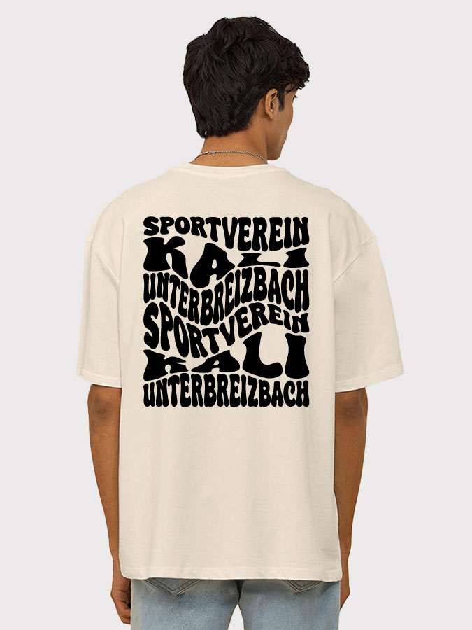 Oversized Shirt Wavy Herren