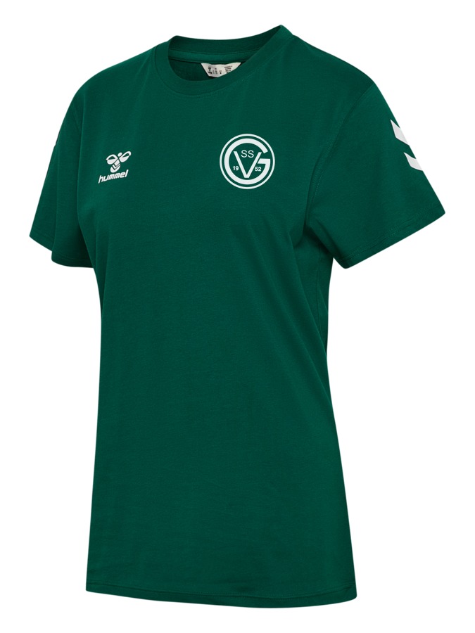 Hummel Go 2.0 Chevron T-Shirt Damen