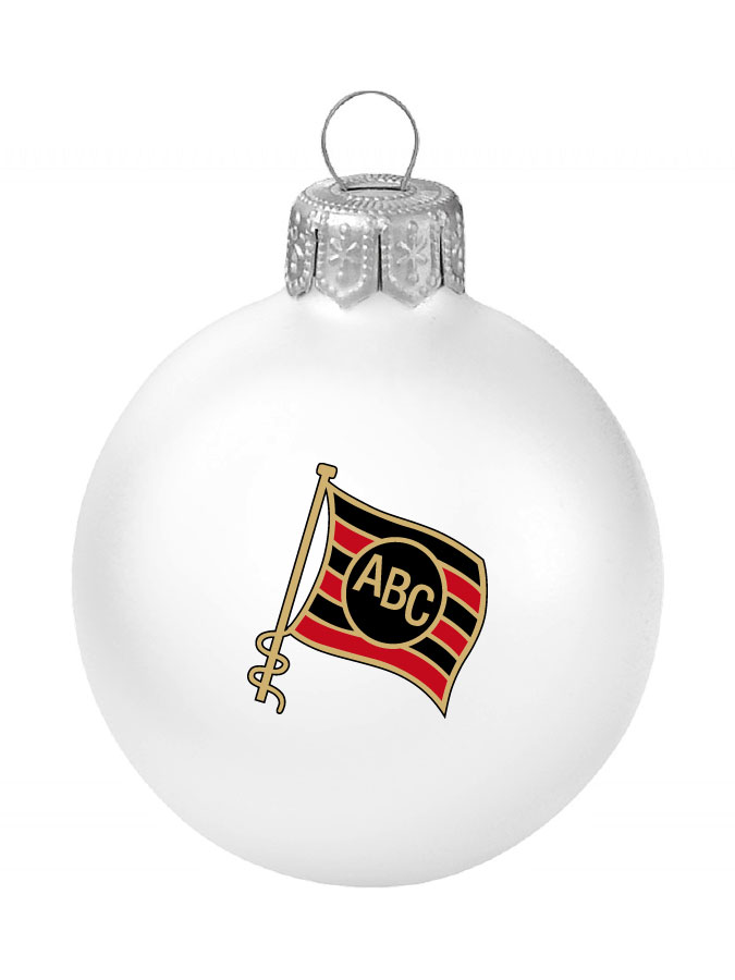 Weihnachtskugel Logo 8cm