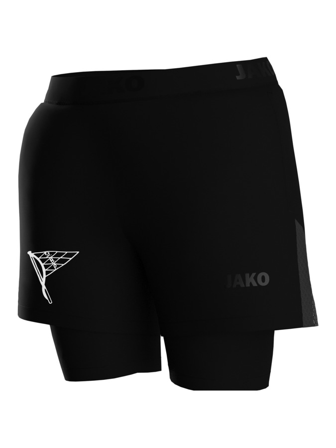 Jako 2-in-1-Short Power Damen