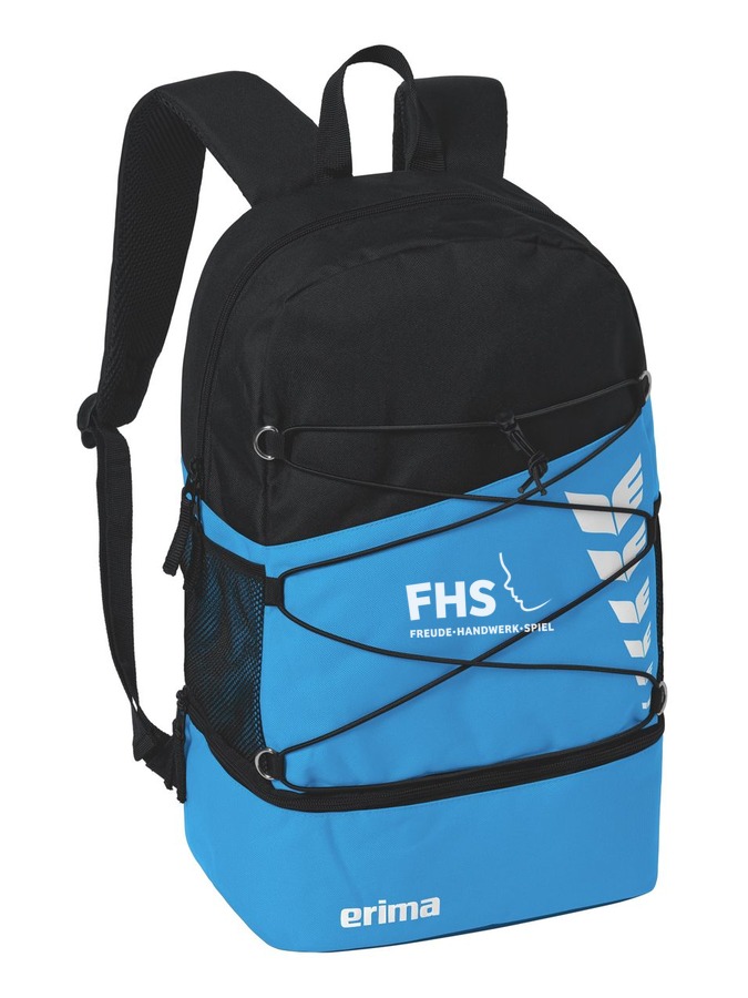 Erima Six Wings Rucksack mit Bodenfach