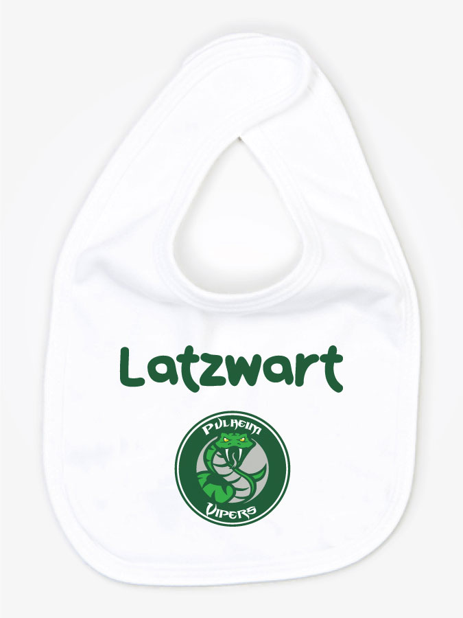 Babylätzchen Latzwart