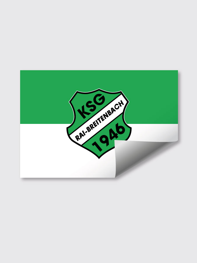 Aufkleber DIN A7 Logo