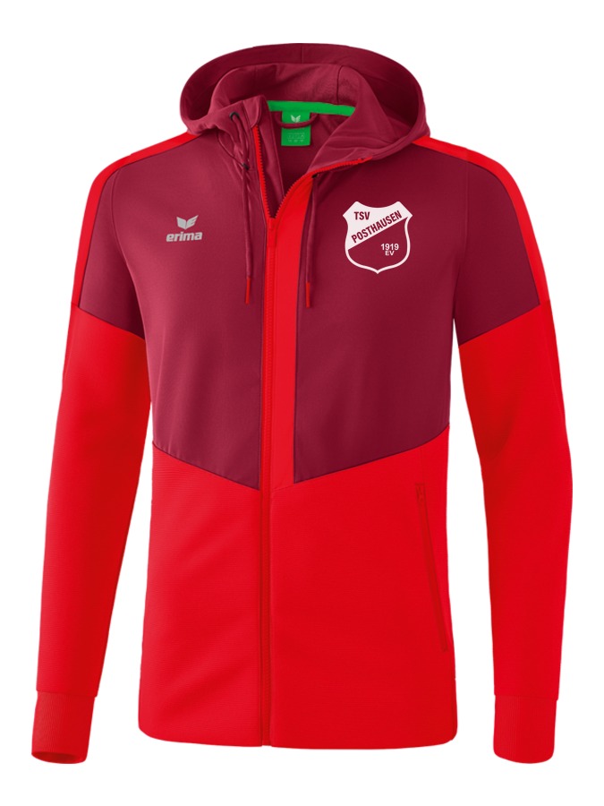 Erima Squad Trainingsjacke mit Kapuze
