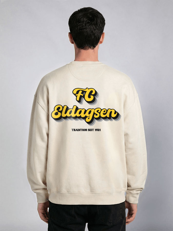 Oversized Sweater Vintage Herren