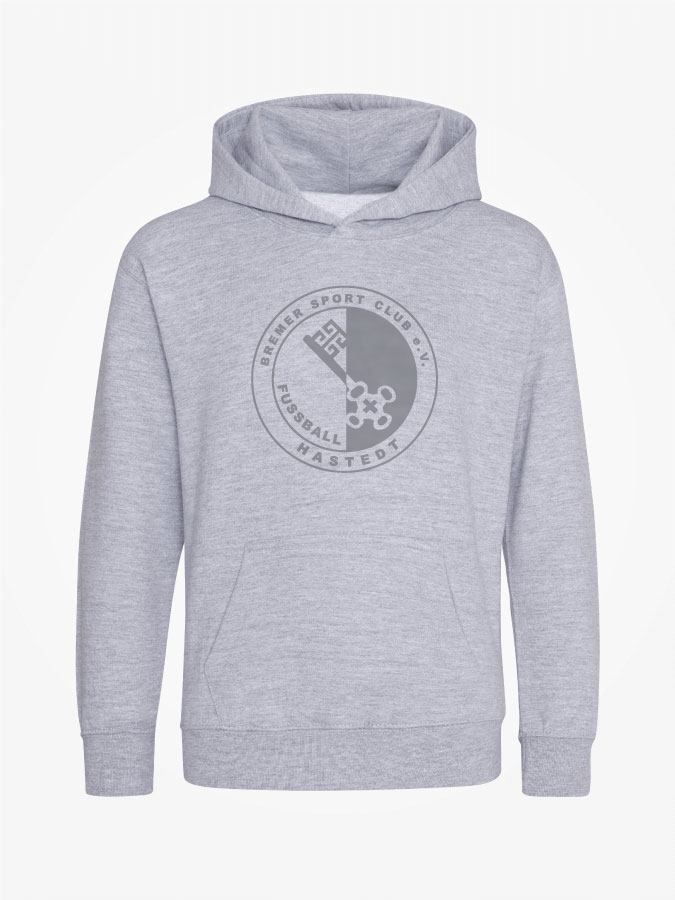 Hoodie All Grey Kids Unisex